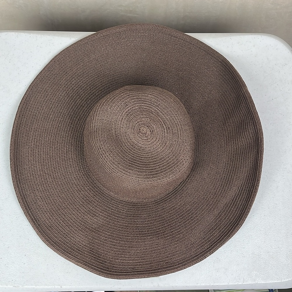 J. Crew Extra Large Brim Floppy Summer Beach Hat NWT - Picture 5 of 9